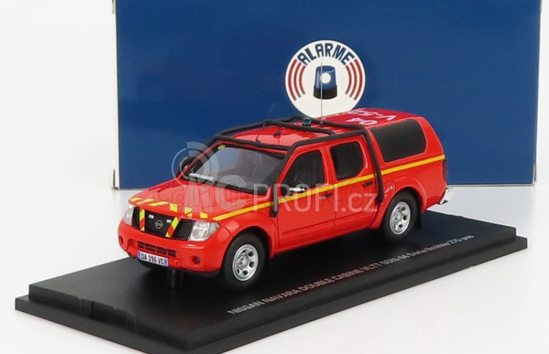 Alarme Nissan Navara Double Cabine Pick-up Sdis 04 Hasiči 2011 1:43, červená