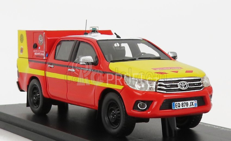 Alarme Toyota Hi-lux Pick-up Double Cabine Vltt Securite Civile Cyno 2011 1:43, červená