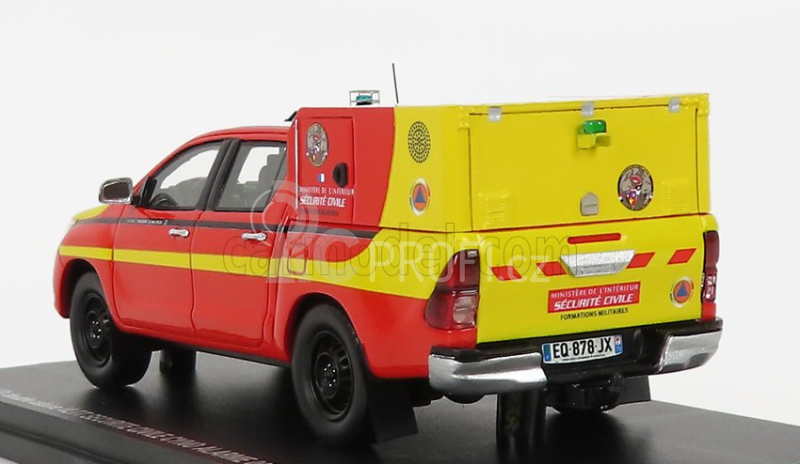 Alarme Toyota Hi-lux Pick-up Double Cabine Vltt Securite Civile Cyno 2011 1:43, červená