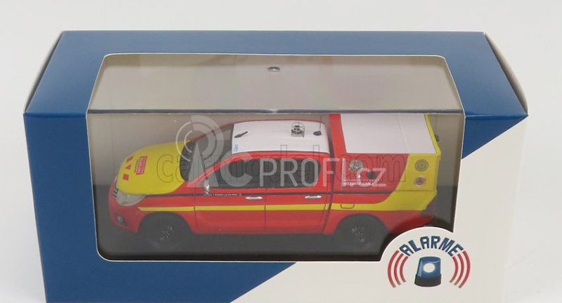 Alarme Toyota Hi-lux Pick-up Double Cabine Vltt Securite Civile Cyno 2011 1:43, červená