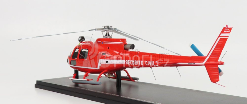 Alerte Aerospatiale As 350 Helicopter Securite Civile 1979 1:43 Red