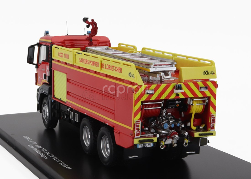 Alerte MAN Tgs 28.400 Tanker Truck Gallin Ccgc Sdis 41 Sapeurs Pompiers De Loir Et Cher 2020 1:43 Červená Žlutá