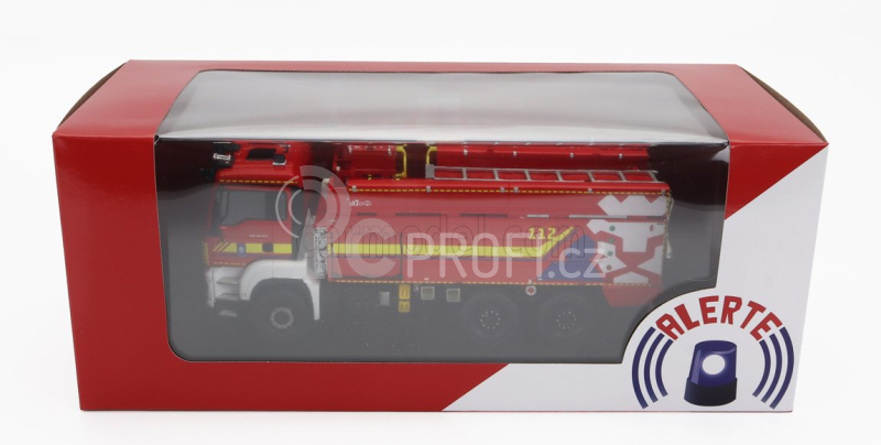 Alerte MAN Tgs 28.460 Tanker Truck Gallin Ccgc/gtlf Sapeurs Pompiers Colmar Berg Luxembourg 2020 1:43 Červená Bílá Žlutá