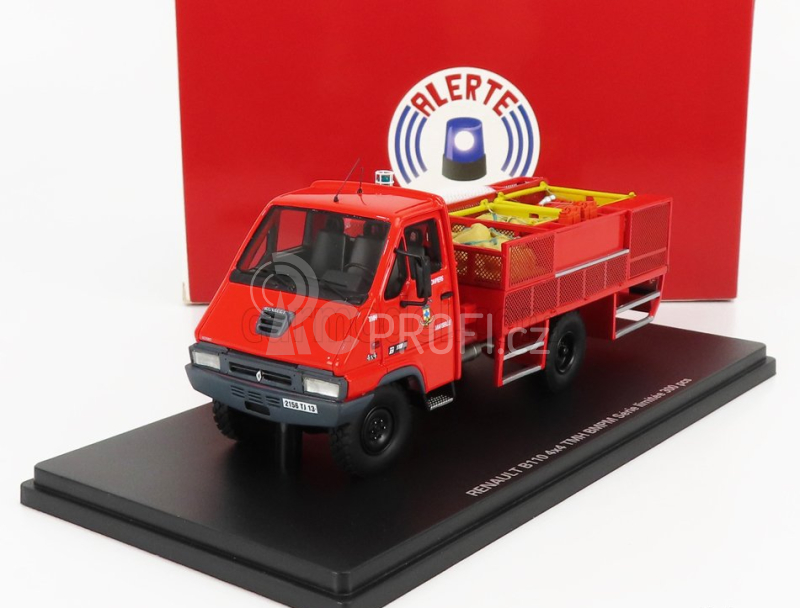 Alerte Renault B110 4x4 Truck Tmh Bmpm Sapeurs Pompiers Marines Marselle 1998 1:43 Red