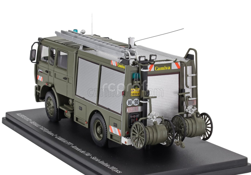 Alerte Renault G230 Phase Ii Tanker Truck Camiva Fpt Armee De L'air 1991 1:43 Vojenská Zelená