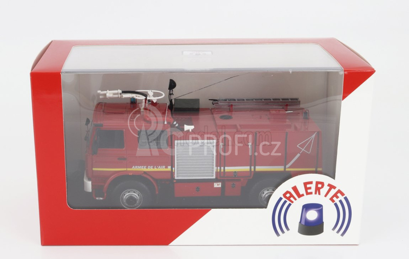 Alerte Renault G230 Virp 10 M7 Tanker Truck Sides Armee De L'air Military 1989 1:43 Red