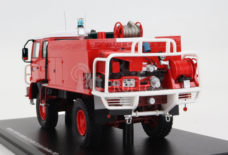 Alerte Renault M180 Tanker Truck Camiva Ccf Sdis 28 Sapeurs Pompiers 1986 1:43 Červená Bílá