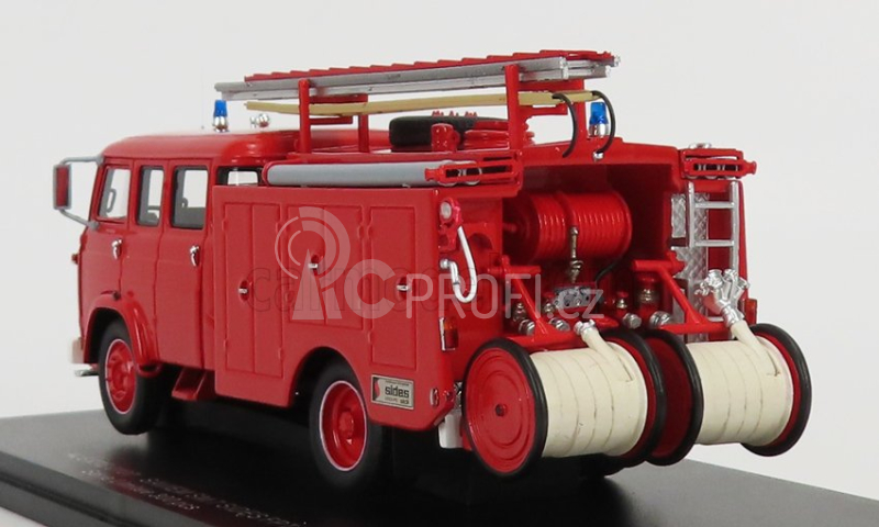 Alerte Saviem Sm7 Double Cabine Tanker Truck Sapeurs Pompiers Sides Fpt 1976 1:43 Red