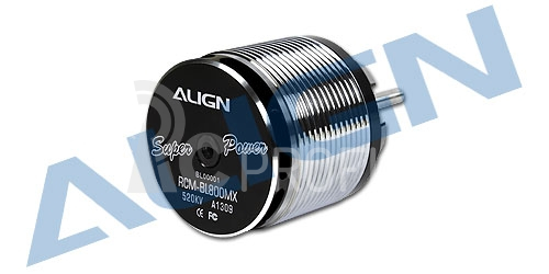 ALIGN - 800MX Brushless/střídavý elektrický motor (520KV)