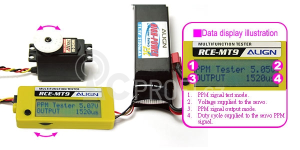 ALIGN - Multi-funkční tester RCE-MT9