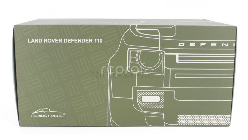 Almost-real Land rover New Defender 110 2020 1:18 Oranžová Černá