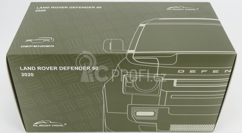 Almost-real Land rover New Defender 90 2020 1:18 Tasman Blue