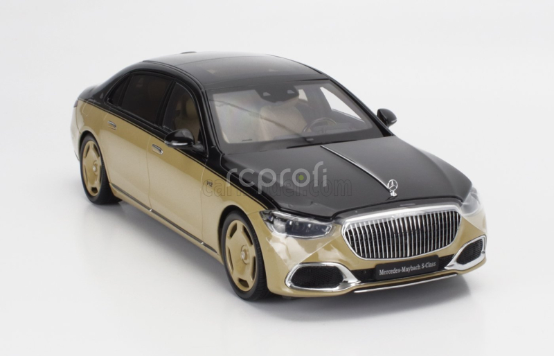 Almost-real Mercedes benz S-class S600 V12 Biturbo Maybach 2021 1:18 Pískově Černá
