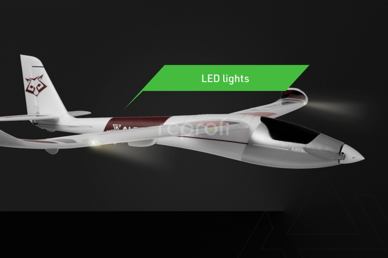 RC letadlo Alpha 1500 V2 ARF, červená