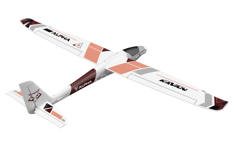 RC letadlo Alpha 1500 V2 ARF, červená