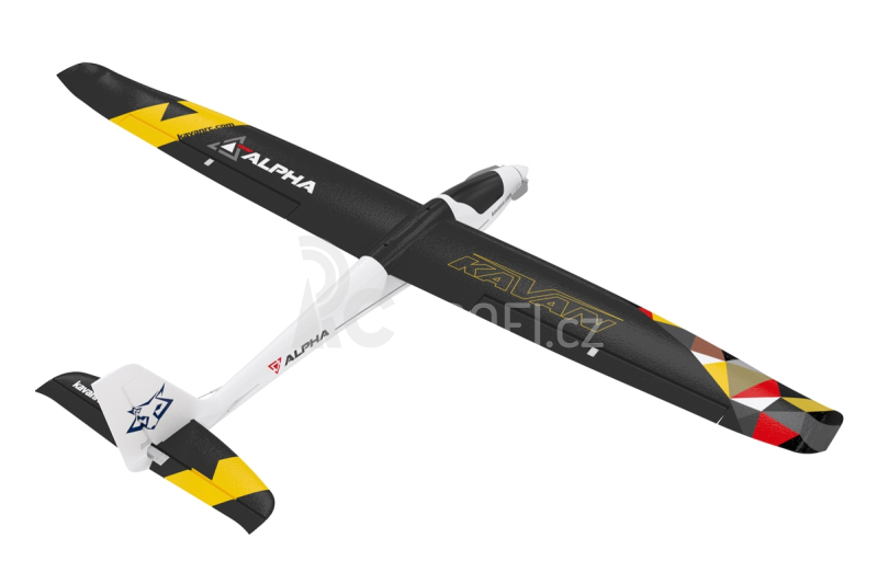 RC letadlo Alpha 1500V2 RTF(M1), černá