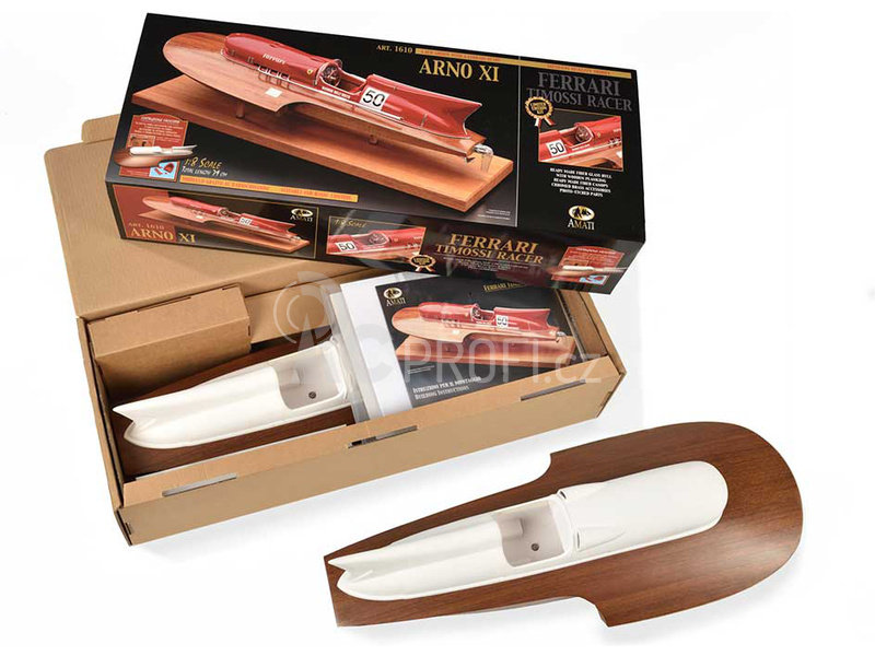 AMATI Arno XI Racer závodní člun 1960 1:8 kit