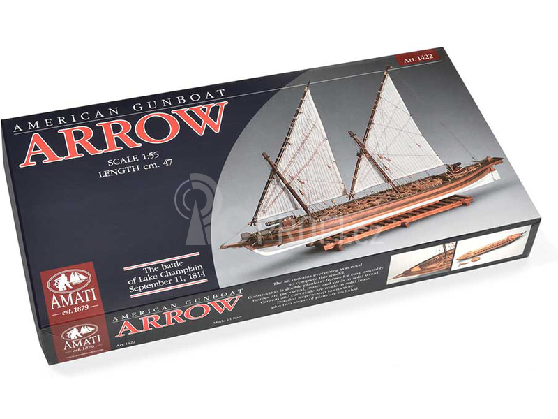 AMATI Arrow bitevní loď 1814 1:55 kit