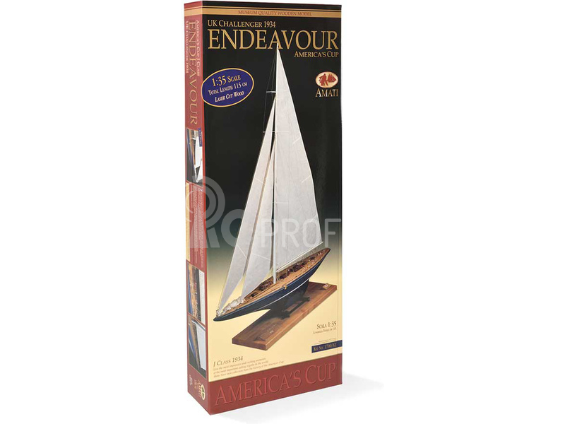 AMATI Endeavour plachetnice 1934 1:35 kit