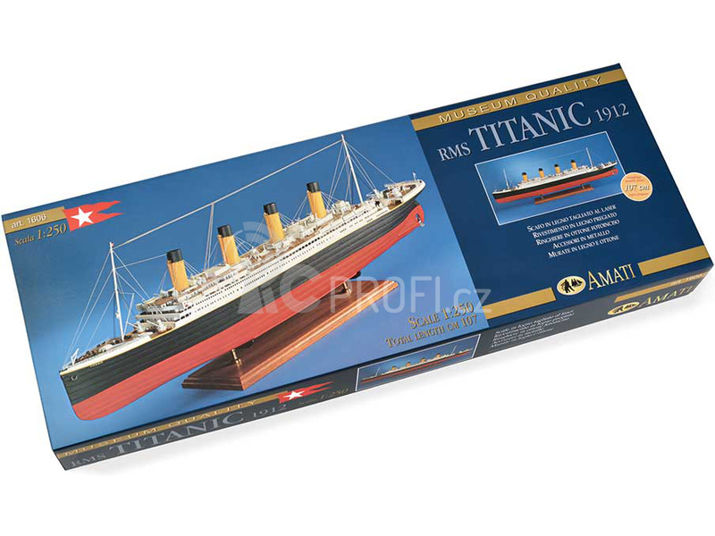 AMATI R.M.S. Titanic 1:250 kit