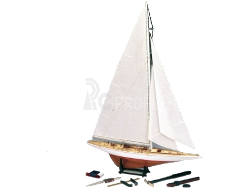 AMATI Rainbow plachetnice 1934 1:80 kit s hotovým trupem