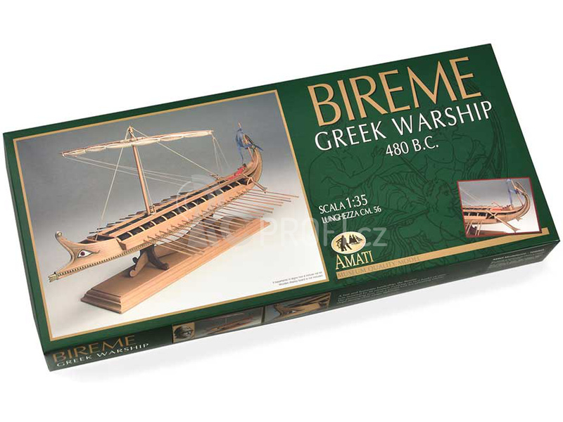 AMATI Řecká Bireme 1:35 kit