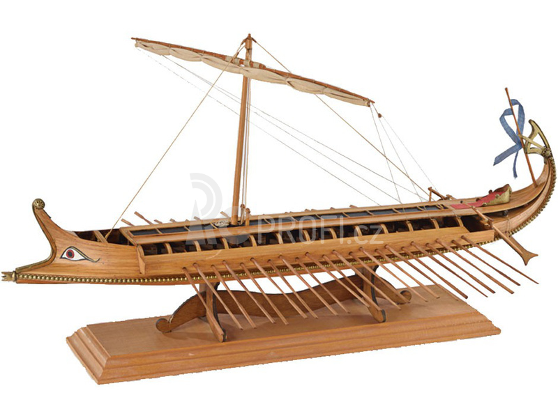 AMATI Řecká Bireme 1:35 kit