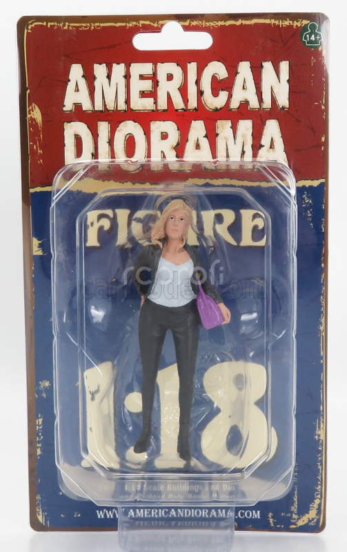 American diorama Figures Angela - Ladies Night 1:18 Černá Bílá