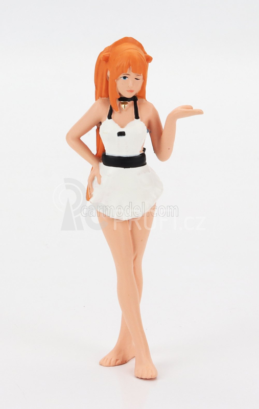 American diorama Figures Cosplay Girl 2 1:18 Béžová Bílá Oranžová
