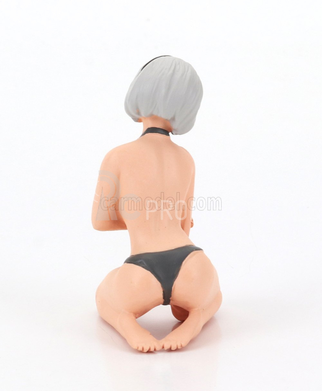 American diorama Figures Cosplay Girl 5 1:18 Béžová Šedá