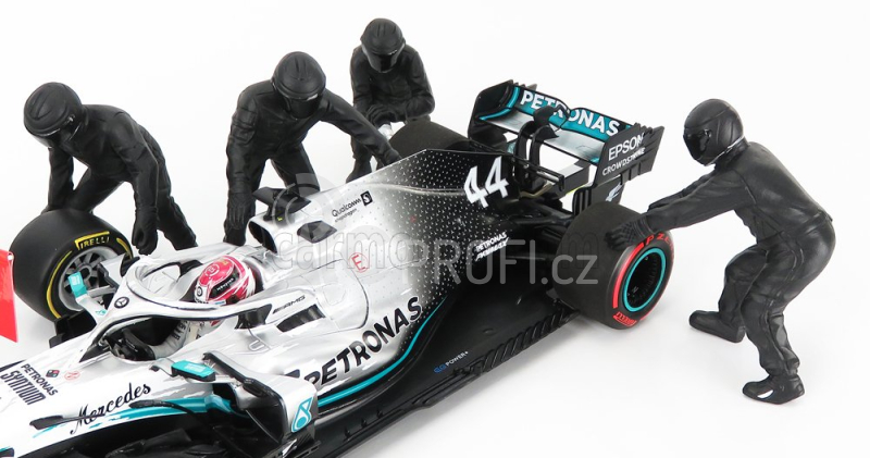 American diorama Figurky mechaniků F1 Pit-stop Set 1 2020 1:18, černá