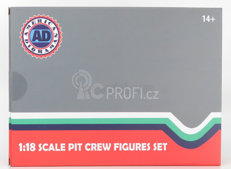 American diorama Figurky mechaniků F1 Pit-stop Set 1 2020 1:18, černá