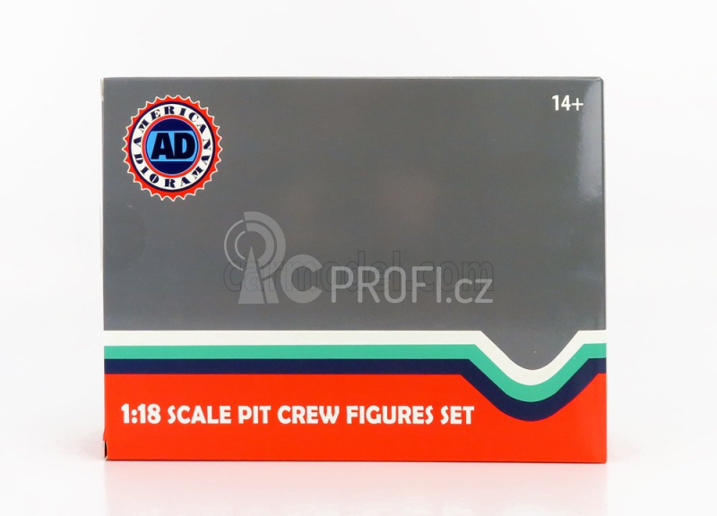 American diorama Figurky mechaniků F1 Pit-stop Set 2 2020 1:18, černá