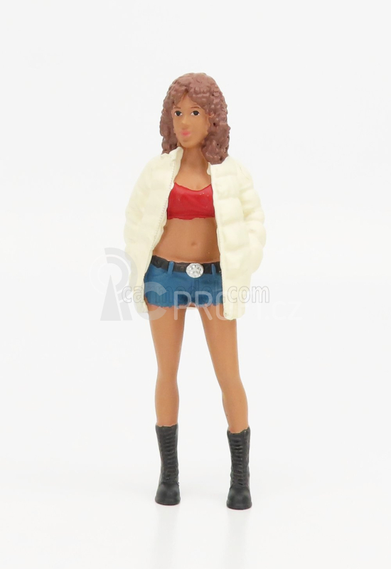 American diorama Figures Girl Hip Hop - 3 1:18 Bílá Červená Modrá