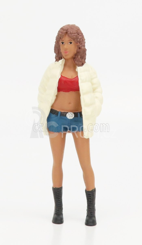 American diorama Figures Girl Hip Hop - 3 1:24 Bílá Červená Modrá