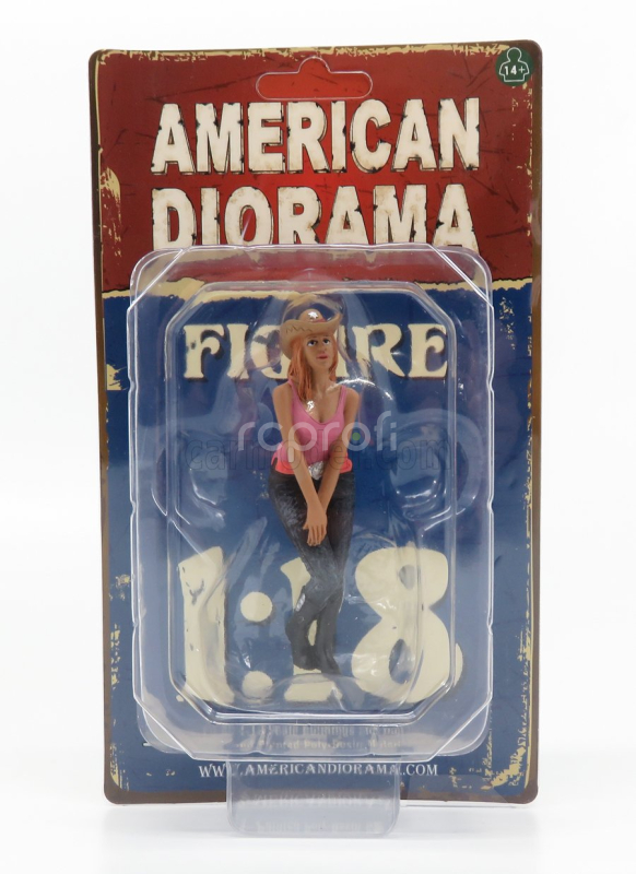 American diorama Figures Ragazza - Girl The Western - Style 7 1:18 Různé