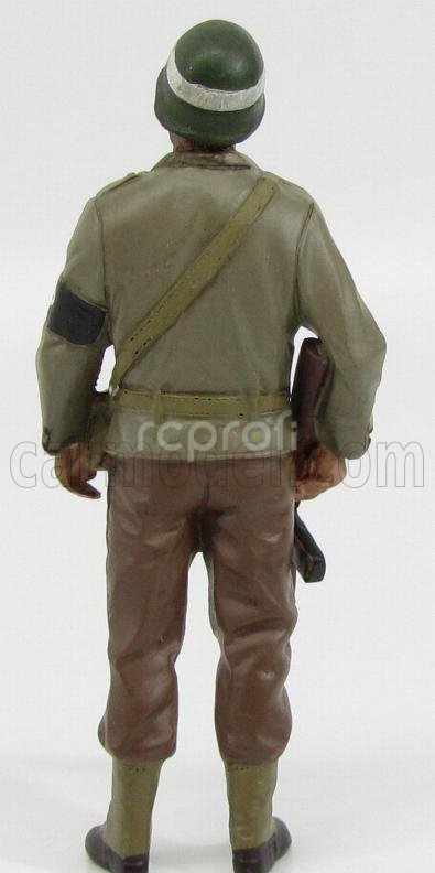 American diorama Figures Soldato Poliziotto Militare Con Fucile - Miltary Police Soldier Iii With Rifle Gun 1:18 Zelená Hnědá