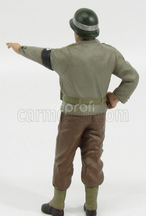 American diorama Figures Soldato Poliziotto Militare - Miltary Police Soldier Ii 1:18 Zelená Hnědá