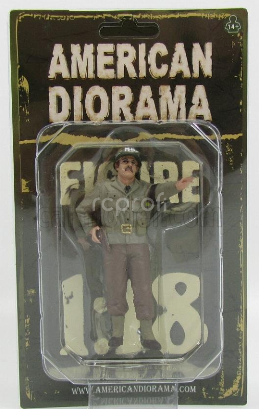 American diorama Figures Soldato Poliziotto Militare - Miltary Police Soldier Ii 1:18 Zelená Hnědá