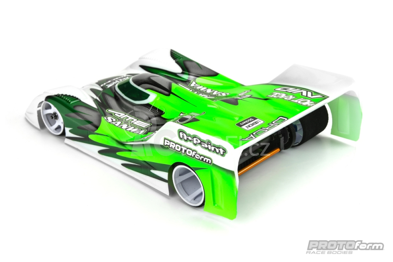 AMR-12 čirá karoserie pro 1/12 placky, PRO-lehká