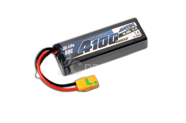 ANTIX by LRP 4100mAh - 11.1V - 50C LiPo Car Stickpack Hardcase - XT90 konektor