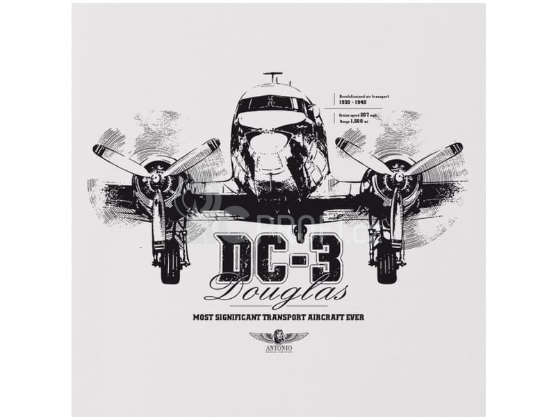 Antonio dámské tričko Douglas DC-3 S
