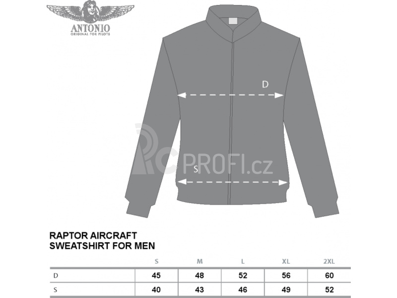 Antonio pánská mikina Air Service XXXL