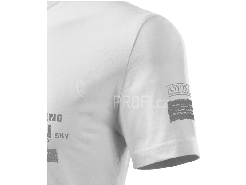 Antonio pánské tričko Aerobatica bílé XXL