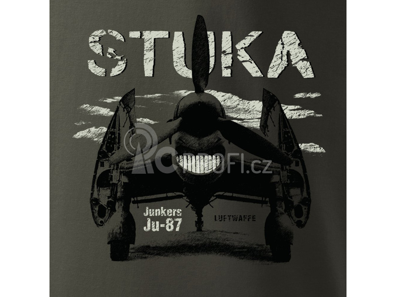 Antonio pánské tričko Junkers Ju-87 Stuka S