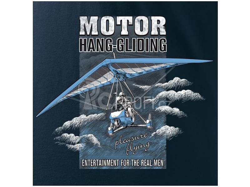 Antonio pánské tričko Motor hang-gliding S
