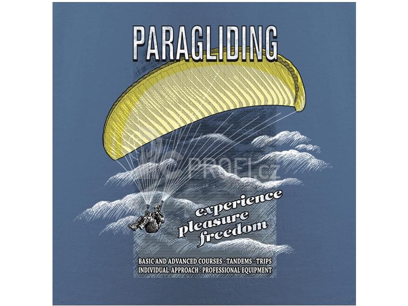 Antonio pánské tričko Paragliding L