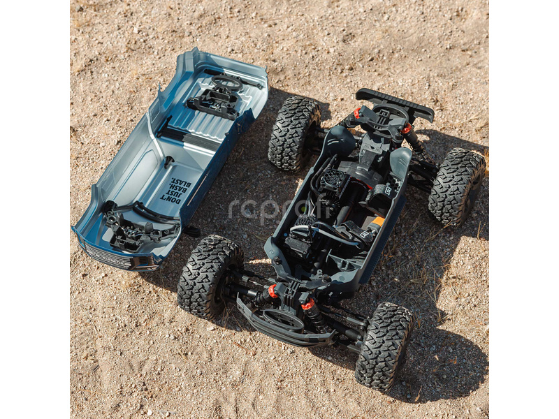 RC auto Arrma Big Rock 223S BLX 1:10 4WD RTR DSC, černá