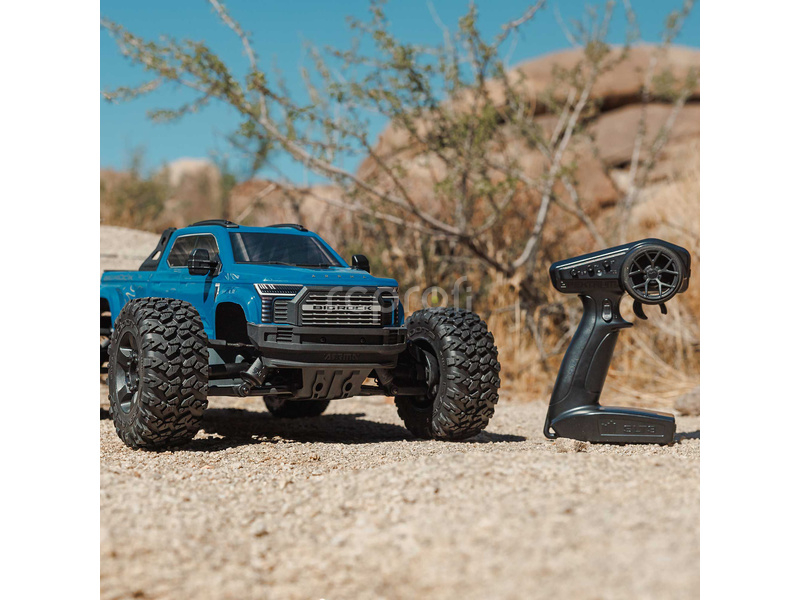 RC auto Arrma Big Rock 223S BLX 1:10 4WD RTR DSC, modrá
