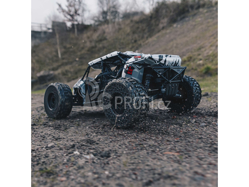 RC auto Arrma Firearm 6S BLX 1:7 4WD RTR, bílá